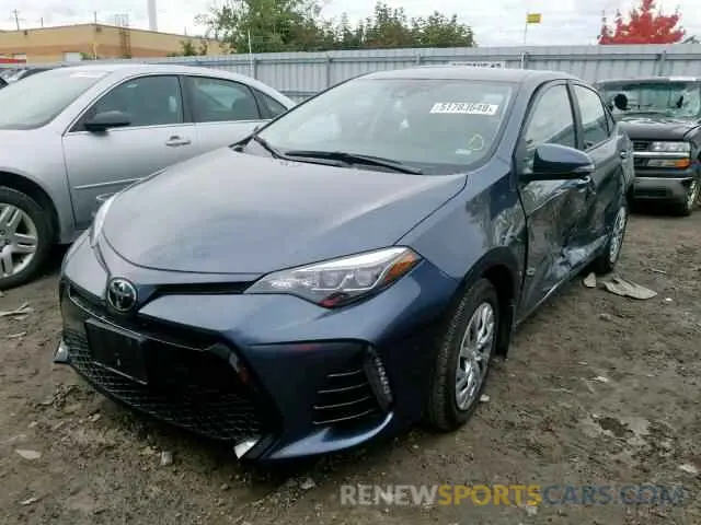 2 Photograph of a damaged car 2T1BURHE9KC125072 TOYOTA COROLLA 2019