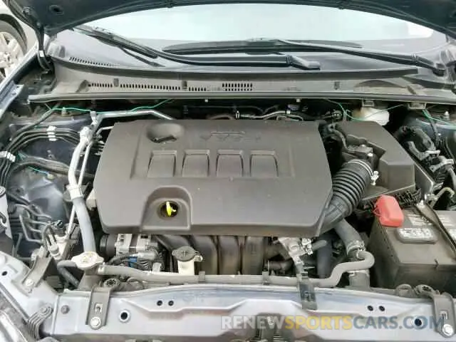 7 Photograph of a damaged car 2T1BURHE9KC125072 TOYOTA COROLLA 2019