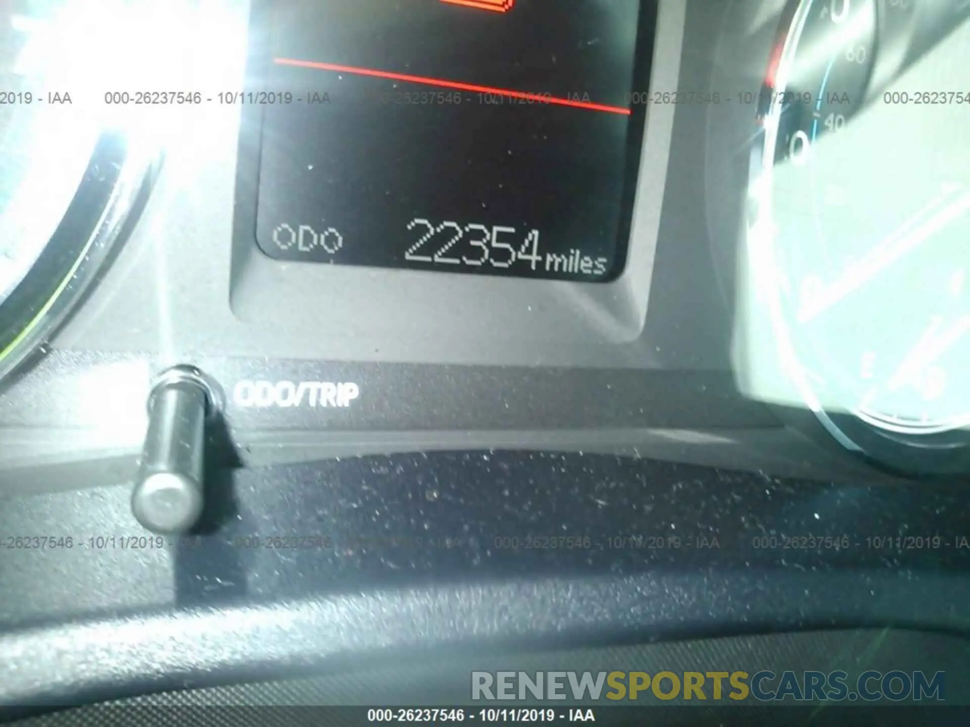 7 Photograph of a damaged car 2T1BURHE9KC133625 TOYOTA COROLLA 2019