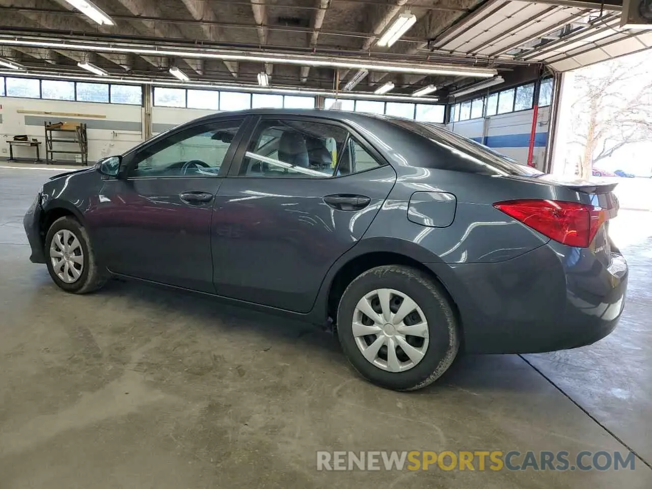 2 Photograph of a damaged car 2T1BURHE9KC136573 TOYOTA COROLLA 2019