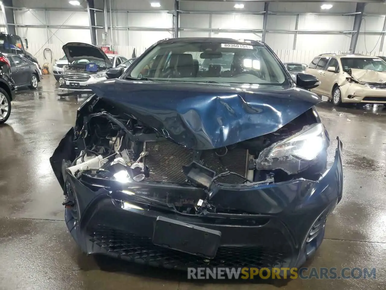 5 Photograph of a damaged car 2T1BURHE9KC137562 TOYOTA COROLLA 2019