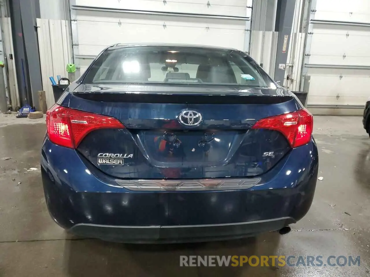 6 Photograph of a damaged car 2T1BURHE9KC137562 TOYOTA COROLLA 2019