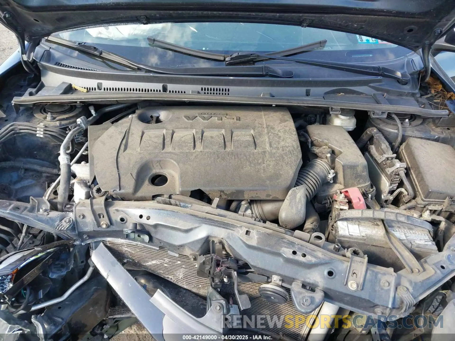 10 Photograph of a damaged car 2T1BURHE9KC140641 TOYOTA COROLLA 2019