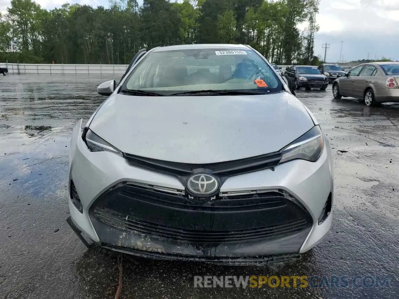 5 Photograph of a damaged car 2T1BURHE9KC142521 TOYOTA COROLLA 2019