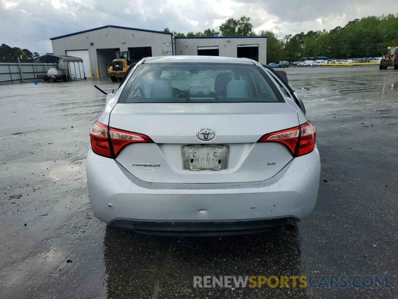 6 Photograph of a damaged car 2T1BURHE9KC142521 TOYOTA COROLLA 2019