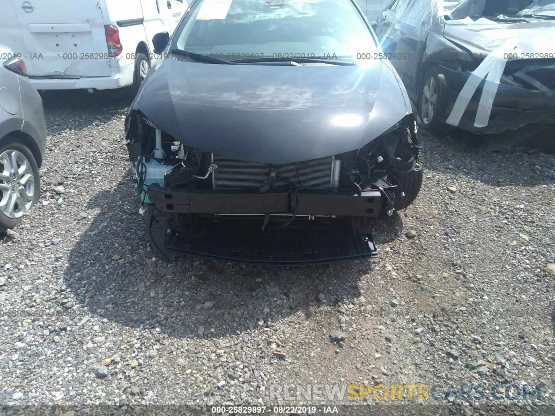 6 Photograph of a damaged car 2T1BURHE9KC148934 TOYOTA COROLLA 2019