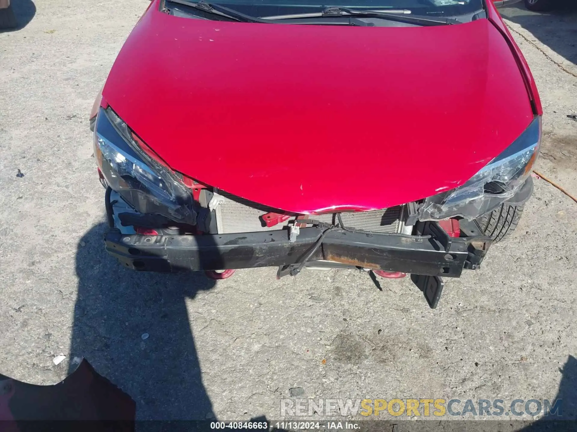 6 Photograph of a damaged car 2T1BURHE9KC149484 TOYOTA COROLLA 2019