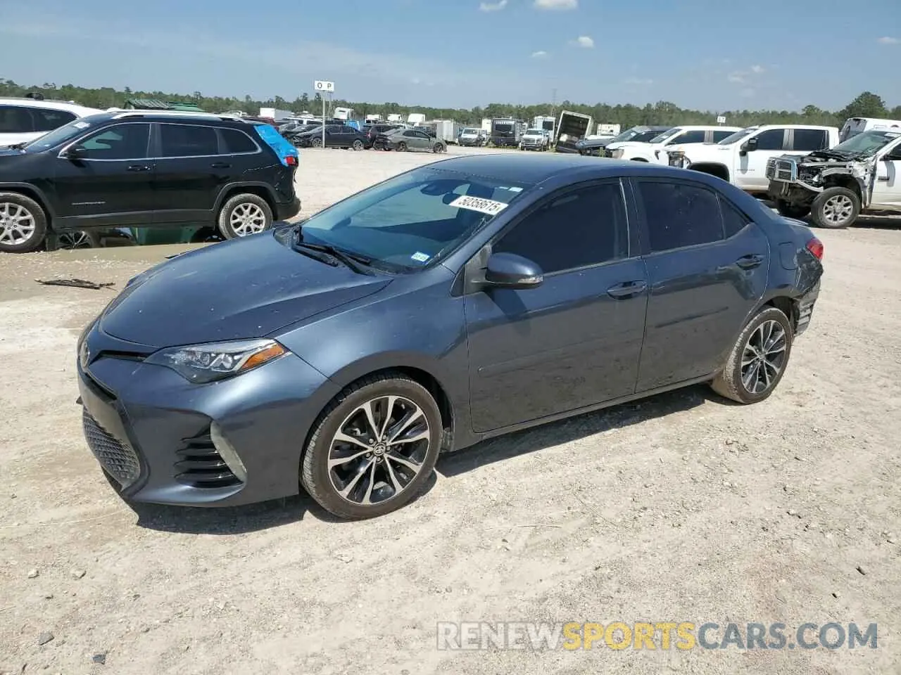1 Photograph of a damaged car 2T1BURHE9KC150117 TOYOTA COROLLA 2019