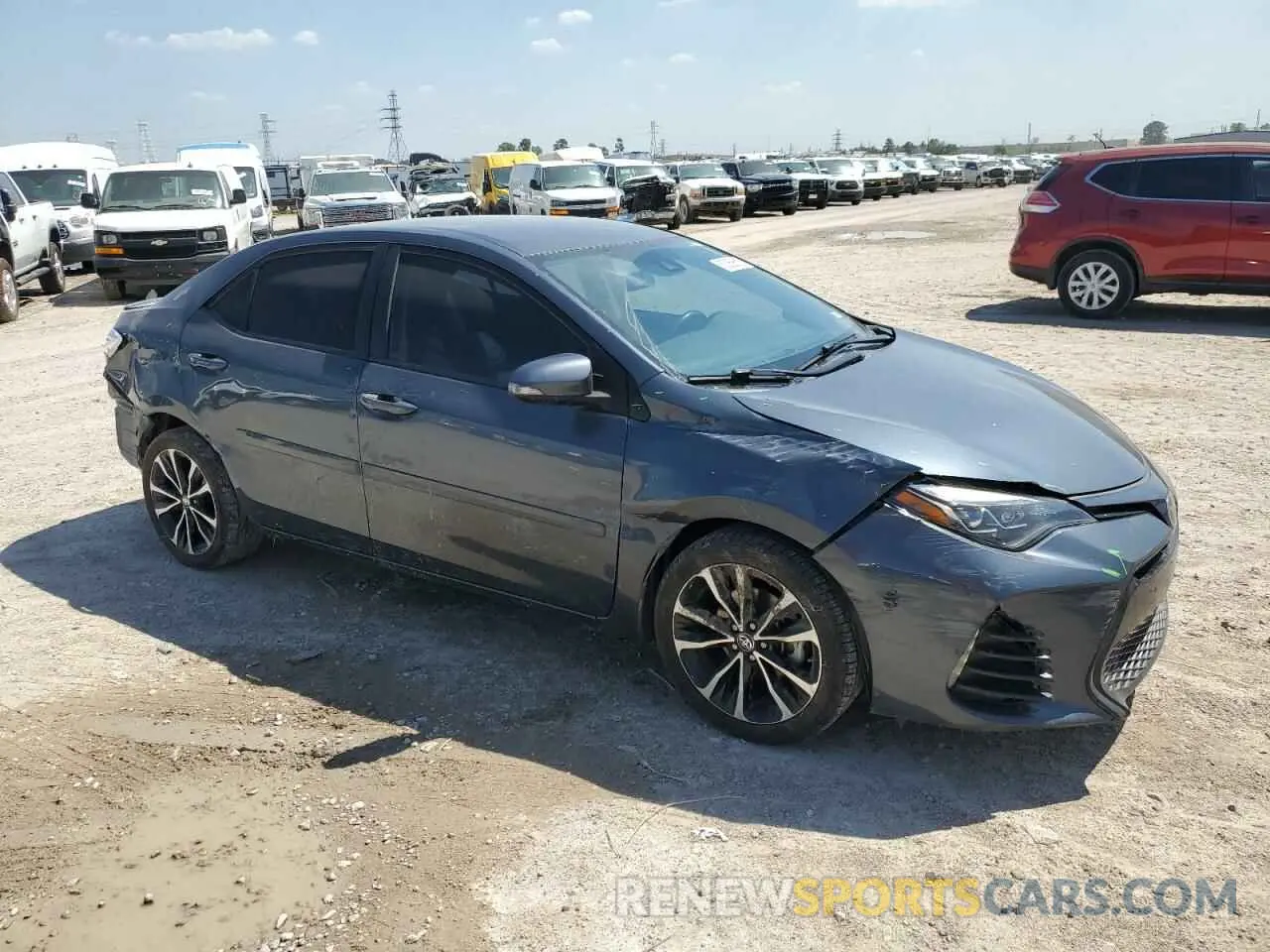 4 Photograph of a damaged car 2T1BURHE9KC150117 TOYOTA COROLLA 2019