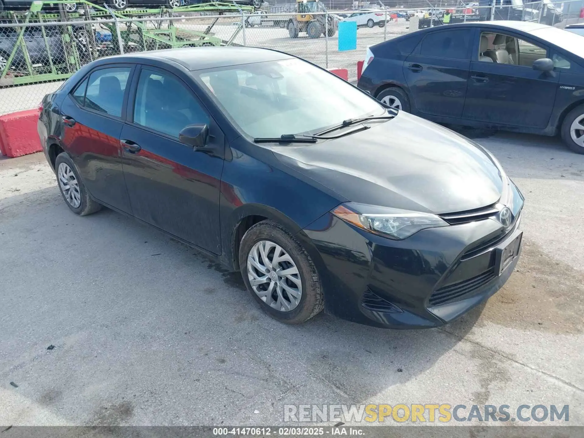 1 Photograph of a damaged car 2T1BURHE9KC150649 TOYOTA COROLLA 2019