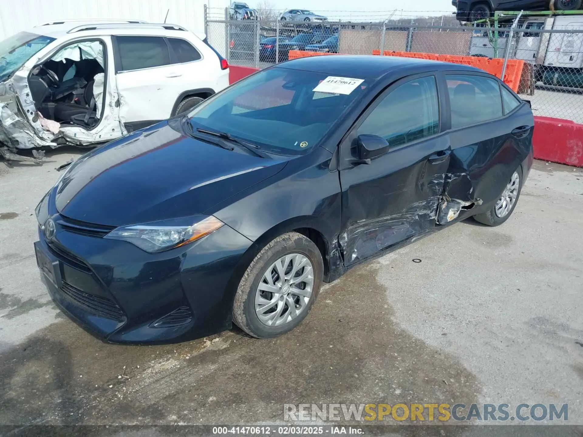 2 Photograph of a damaged car 2T1BURHE9KC150649 TOYOTA COROLLA 2019