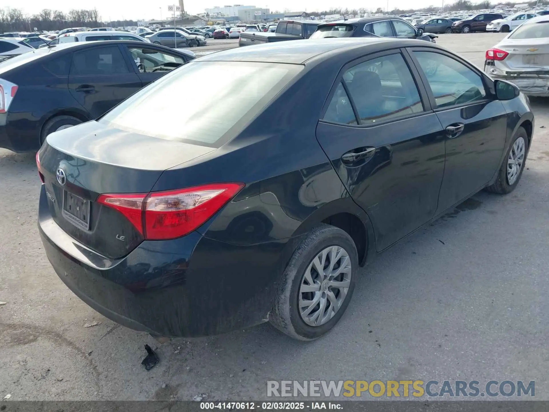 4 Photograph of a damaged car 2T1BURHE9KC150649 TOYOTA COROLLA 2019