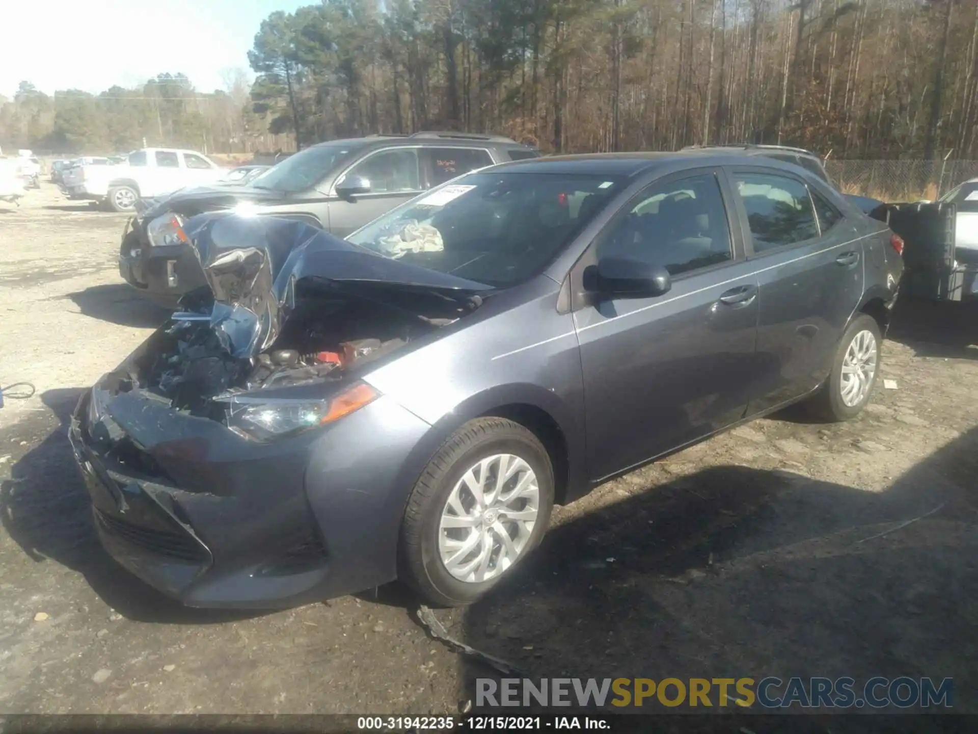 2 Photograph of a damaged car 2T1BURHE9KC152692 TOYOTA COROLLA 2019