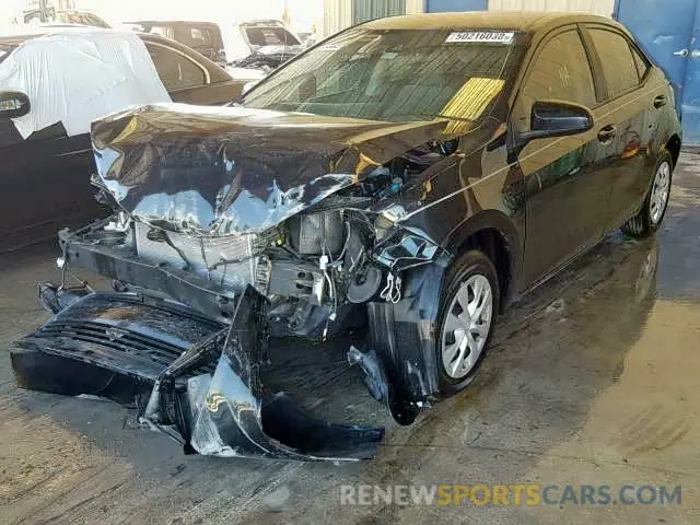 2 Photograph of a damaged car 2T1BURHE9KC153129 TOYOTA COROLLA 2019