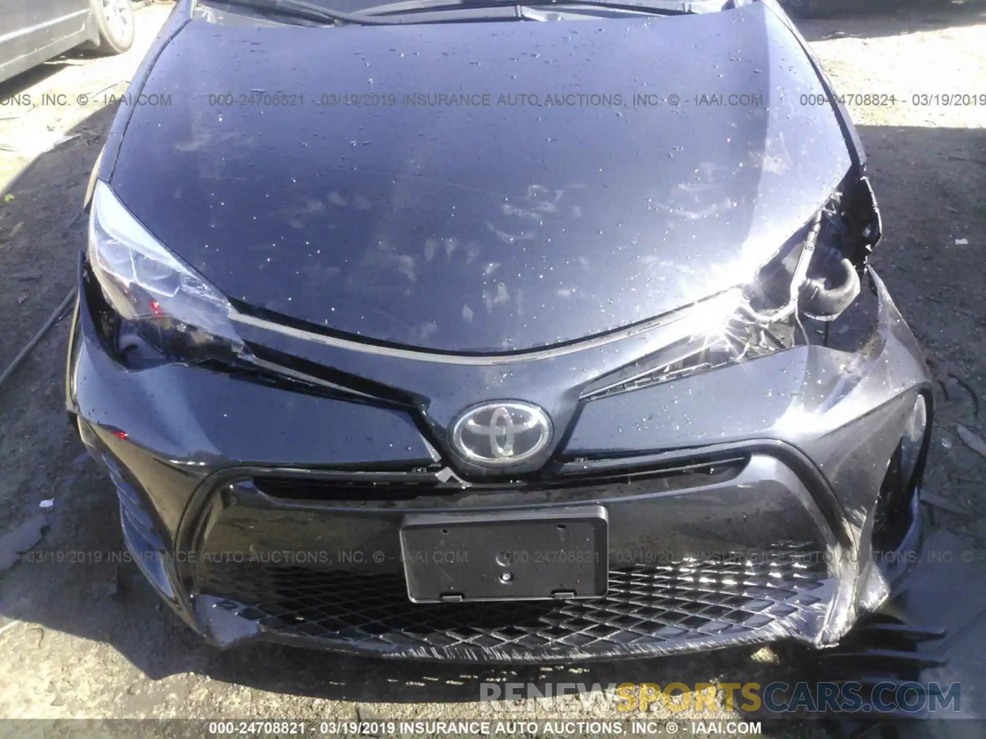 6 Photograph of a damaged car 2T1BURHE9KC153969 TOYOTA COROLLA 2019