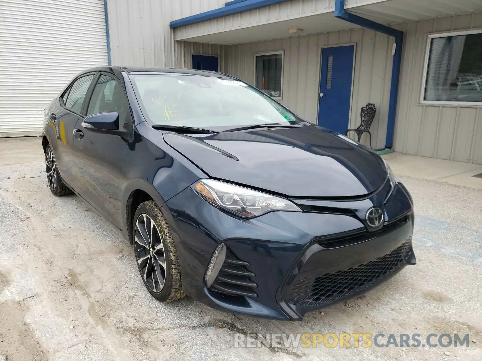 1 Photograph of a damaged car 2T1BURHE9KC158816 TOYOTA COROLLA 2019