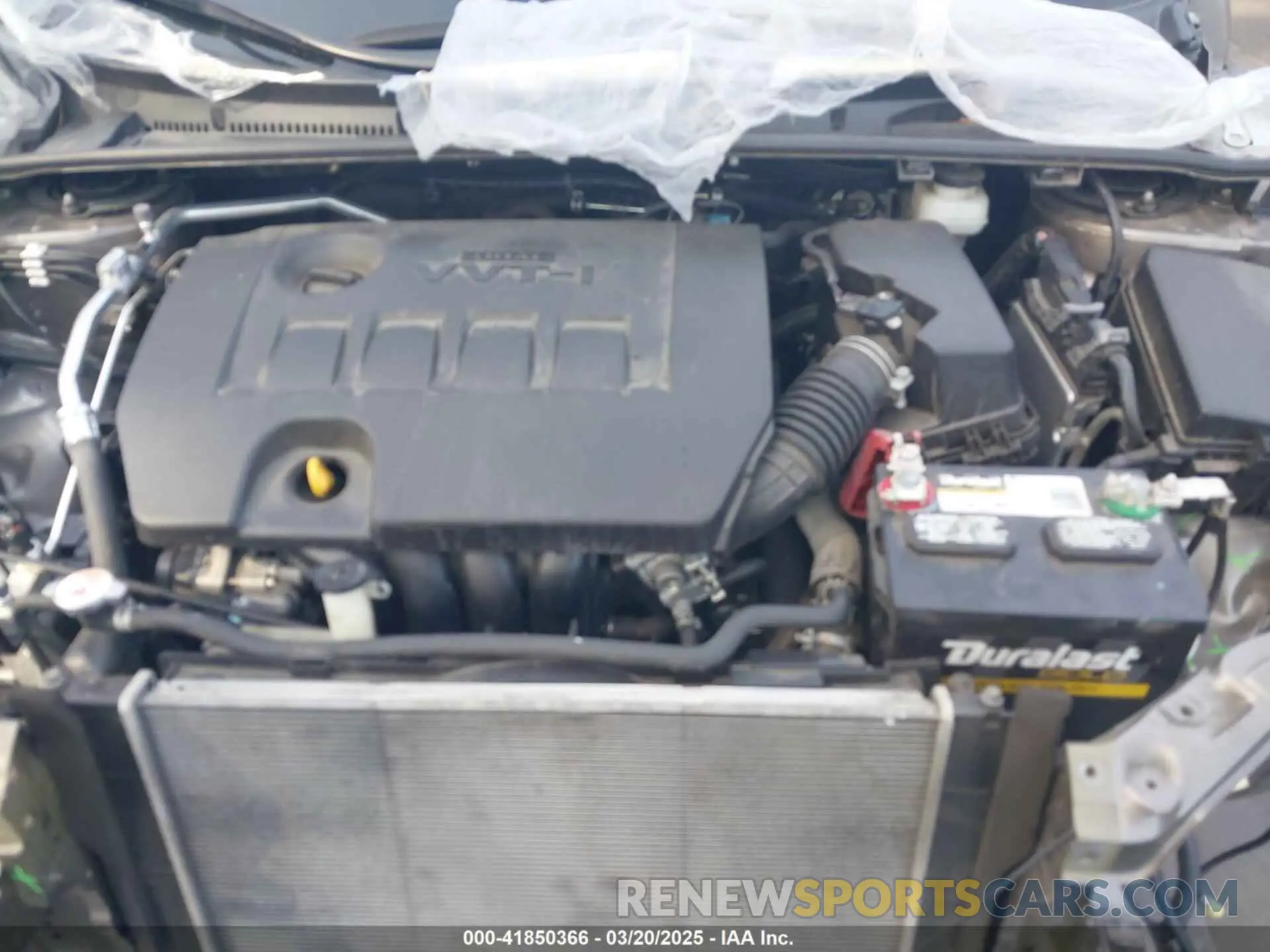 10 Photograph of a damaged car 2T1BURHE9KC163143 TOYOTA COROLLA 2019