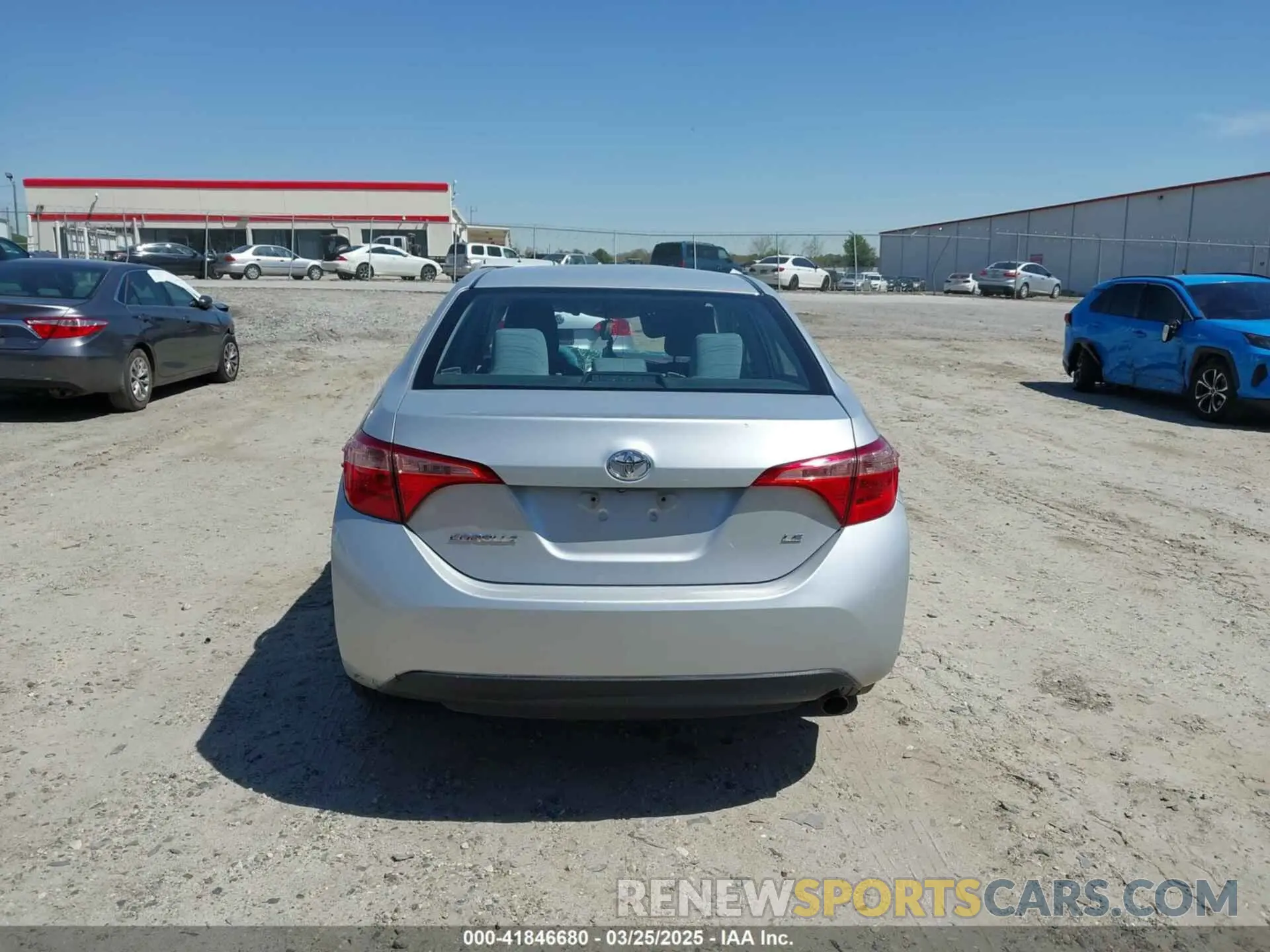 16 Photograph of a damaged car 2T1BURHE9KC167449 TOYOTA COROLLA 2019