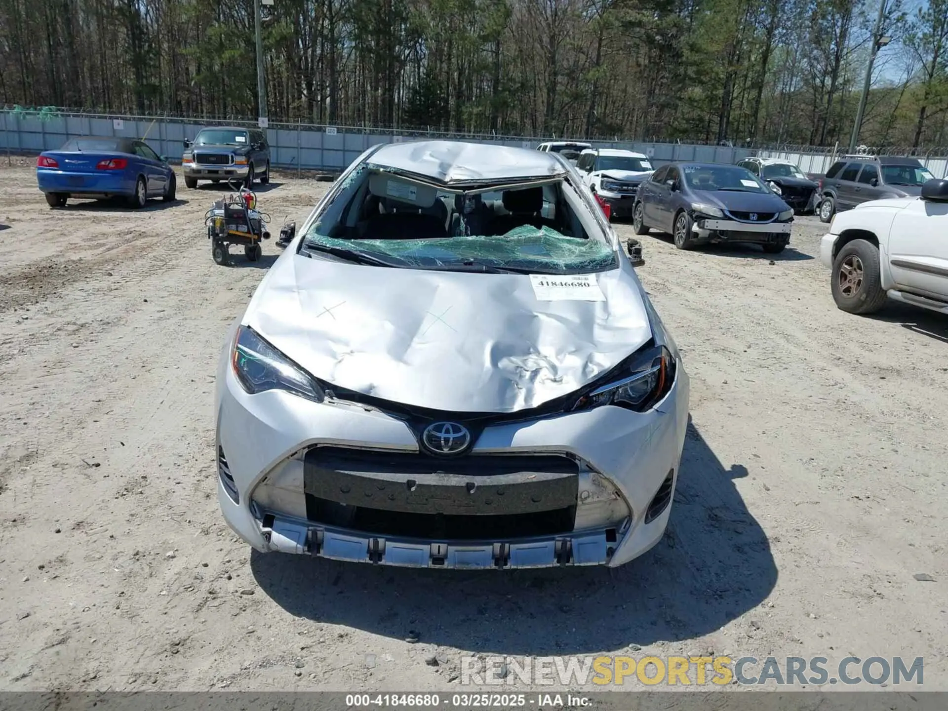 6 Photograph of a damaged car 2T1BURHE9KC167449 TOYOTA COROLLA 2019
