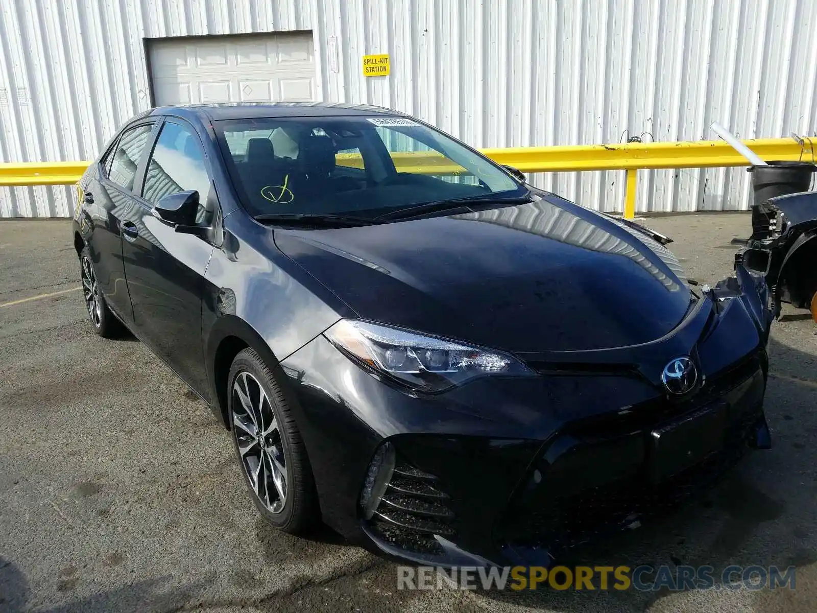 1 Photograph of a damaged car 2T1BURHE9KC170593 TOYOTA COROLLA 2019