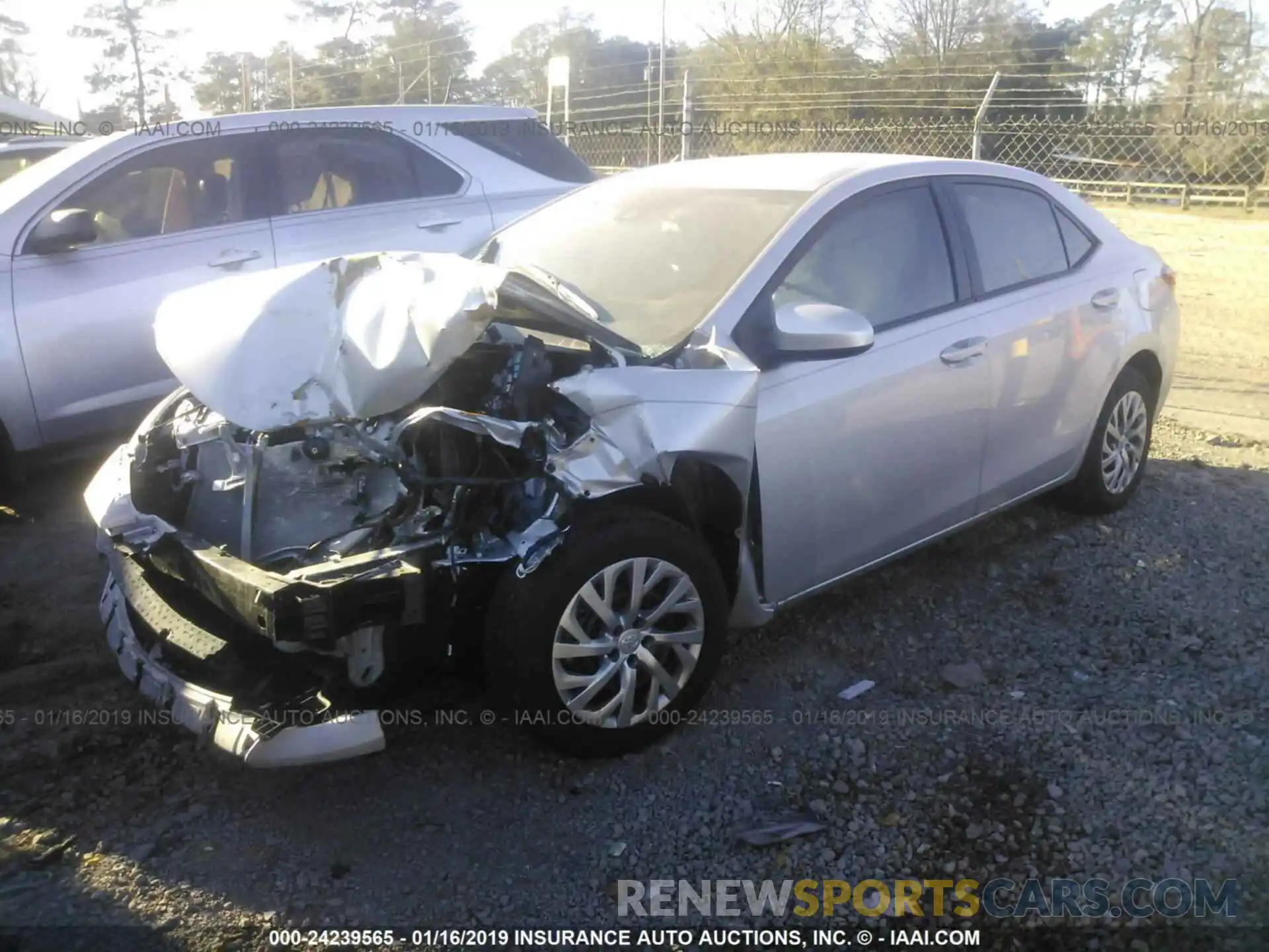 2 Photograph of a damaged car 2T1BURHE9KC171906 TOYOTA COROLLA 2019