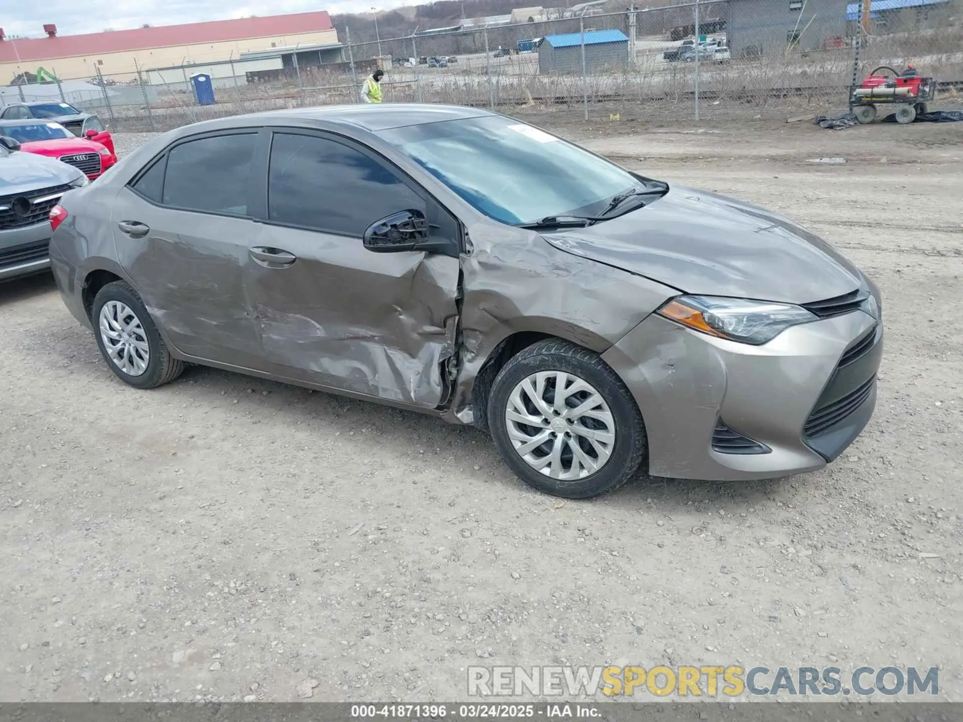 1 Photograph of a damaged car 2T1BURHE9KC173963 TOYOTA COROLLA 2019