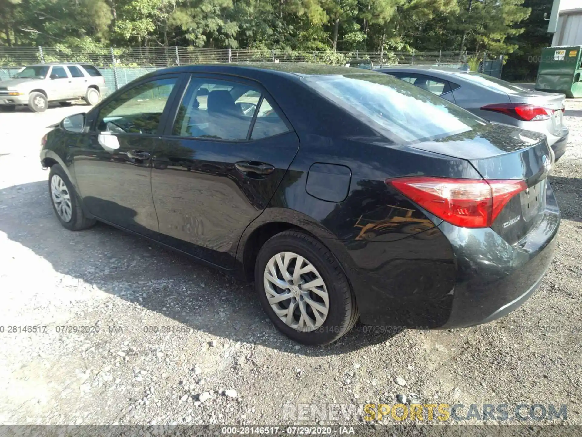 3 Photograph of a damaged car 2T1BURHE9KC175180 TOYOTA COROLLA 2019