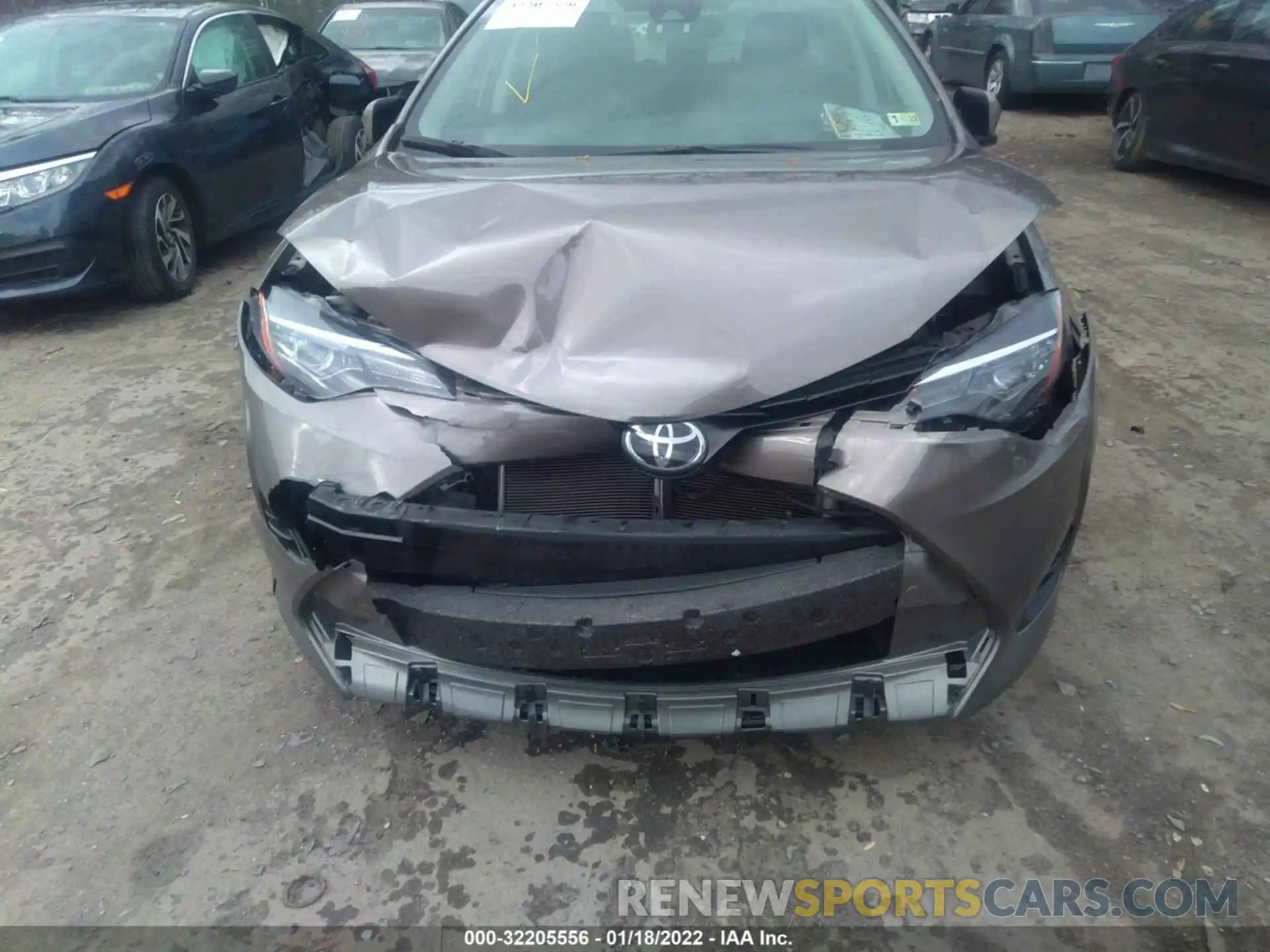 6 Photograph of a damaged car 2T1BURHE9KC180475 TOYOTA COROLLA 2019