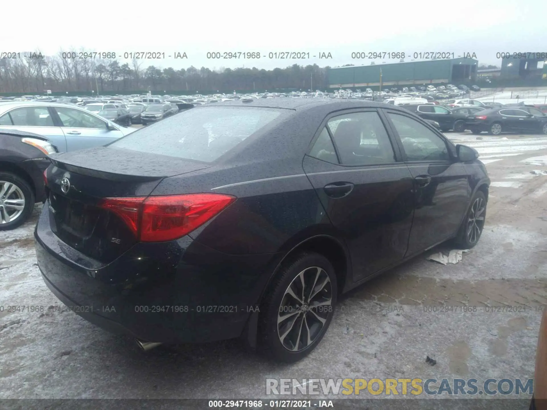 4 Photograph of a damaged car 2T1BURHE9KC181111 TOYOTA COROLLA 2019