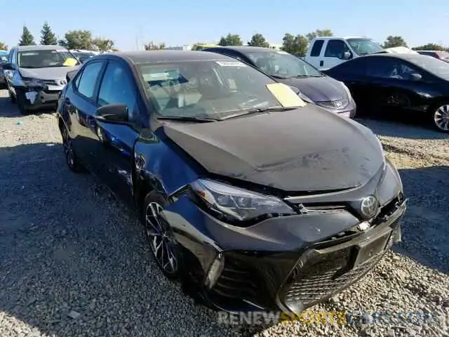 1 Photograph of a damaged car 2T1BURHE9KC182341 TOYOTA COROLLA 2019