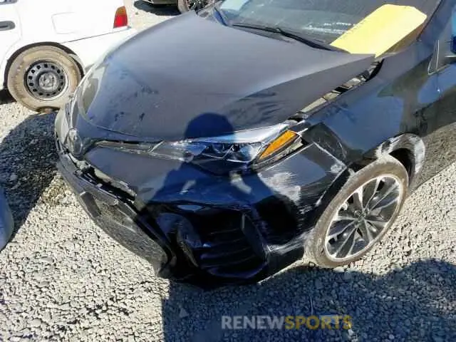9 Photograph of a damaged car 2T1BURHE9KC182341 TOYOTA COROLLA 2019