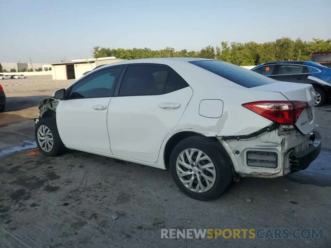2 Photograph of a damaged car 2T1BURHE9KC182873 TOYOTA COROLLA 2019