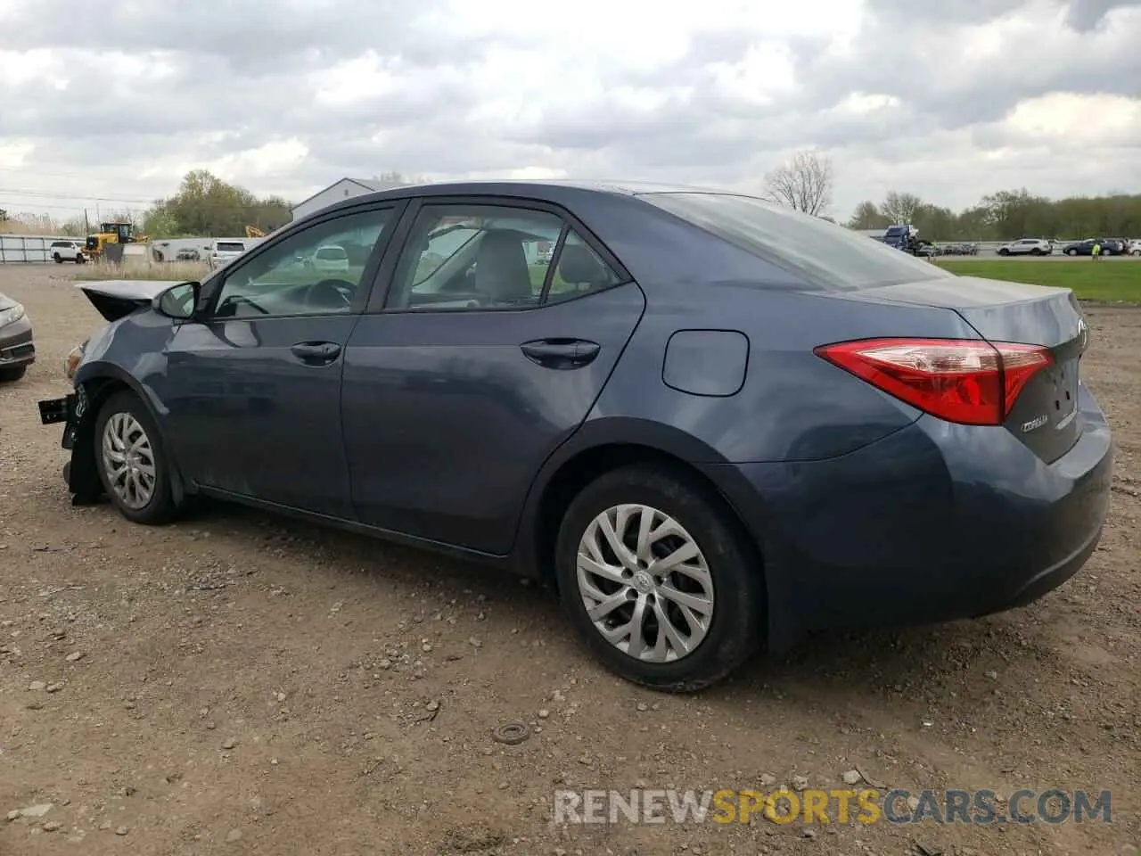 2 Photograph of a damaged car 2T1BURHE9KC184543 TOYOTA COROLLA 2019