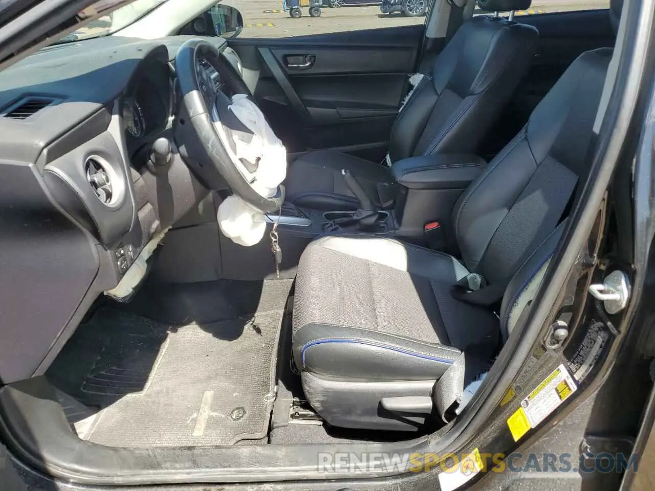 7 Photograph of a damaged car 2T1BURHE9KC186003 TOYOTA COROLLA 2019