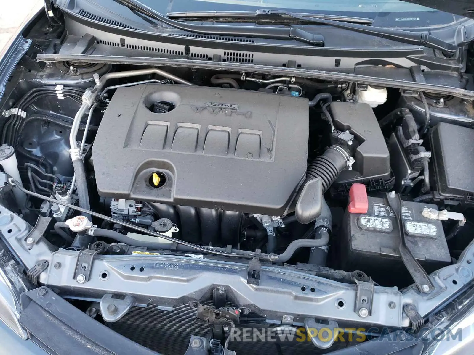 7 Photograph of a damaged car 2T1BURHE9KC191105 TOYOTA COROLLA 2019