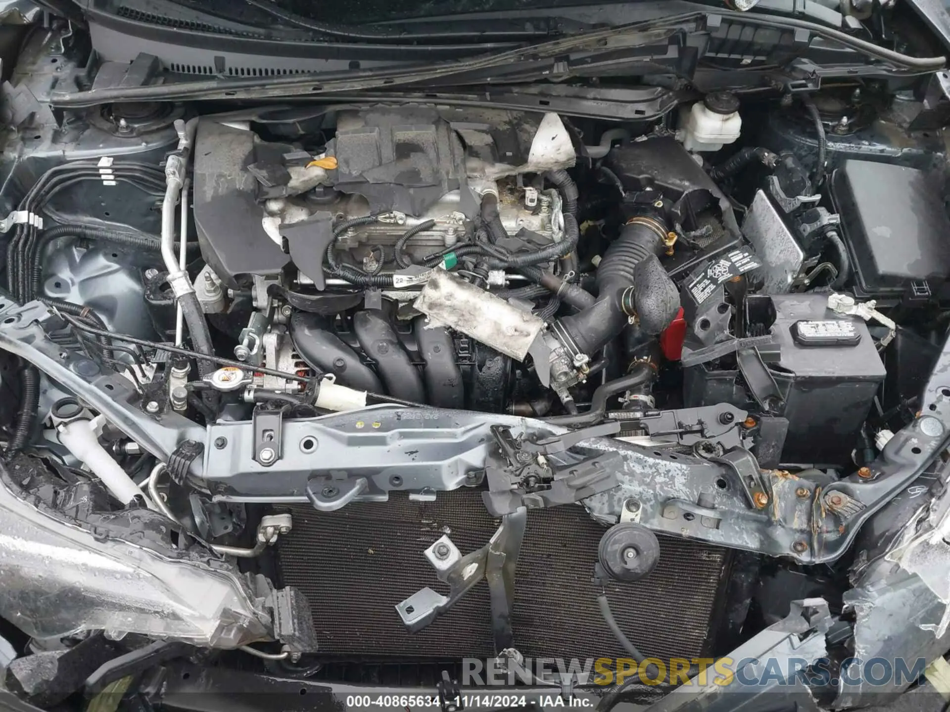 10 Photograph of a damaged car 2T1BURHE9KC194683 TOYOTA COROLLA 2019