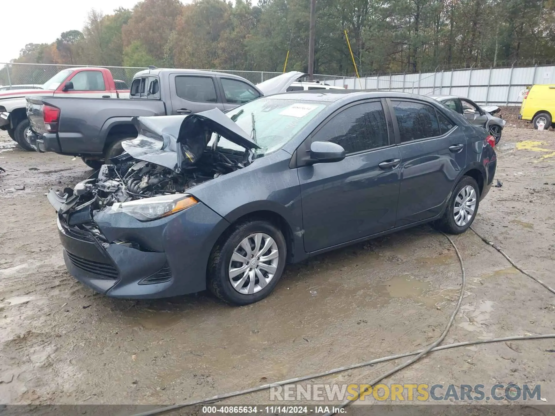 2 Photograph of a damaged car 2T1BURHE9KC194683 TOYOTA COROLLA 2019