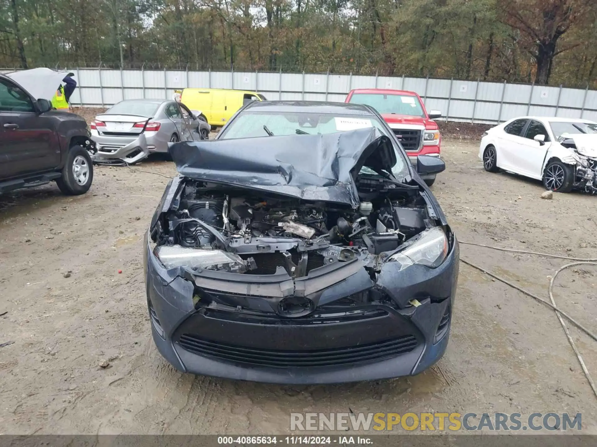 6 Photograph of a damaged car 2T1BURHE9KC194683 TOYOTA COROLLA 2019