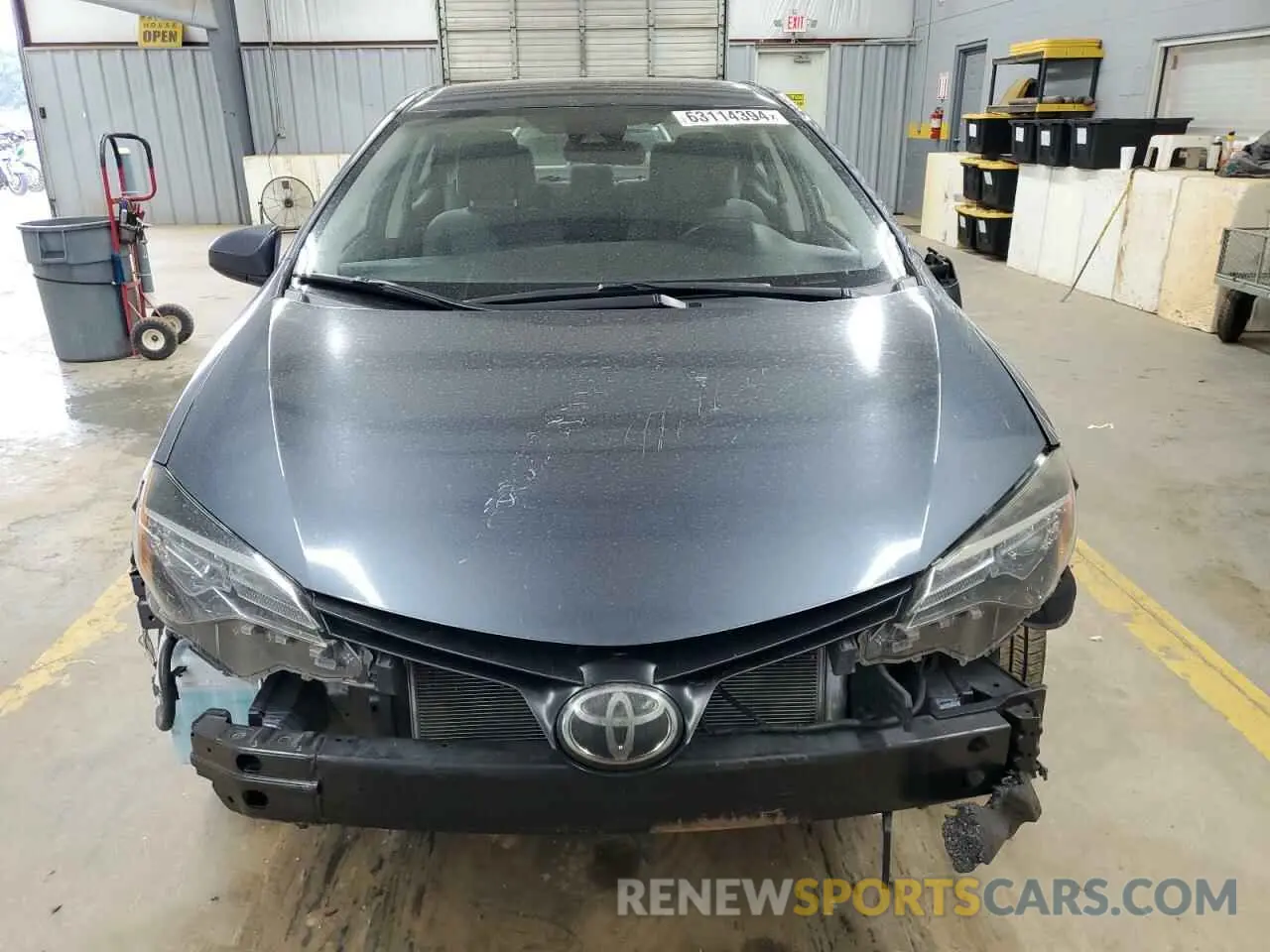 5 Photograph of a damaged car 2T1BURHE9KC201227 TOYOTA COROLLA 2019