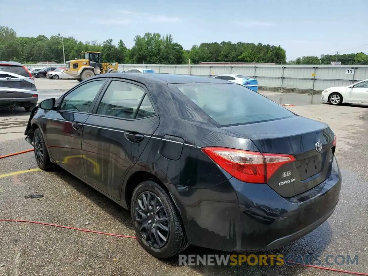 2 Photograph of a damaged car 2T1BURHE9KC205598 TOYOTA COROLLA 2019