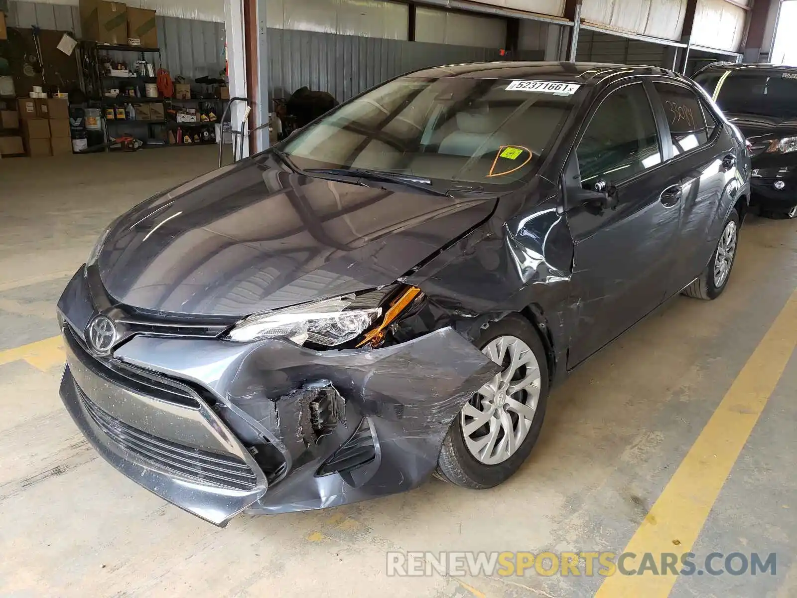 2 Photograph of a damaged car 2T1BURHE9KC210509 TOYOTA COROLLA 2019