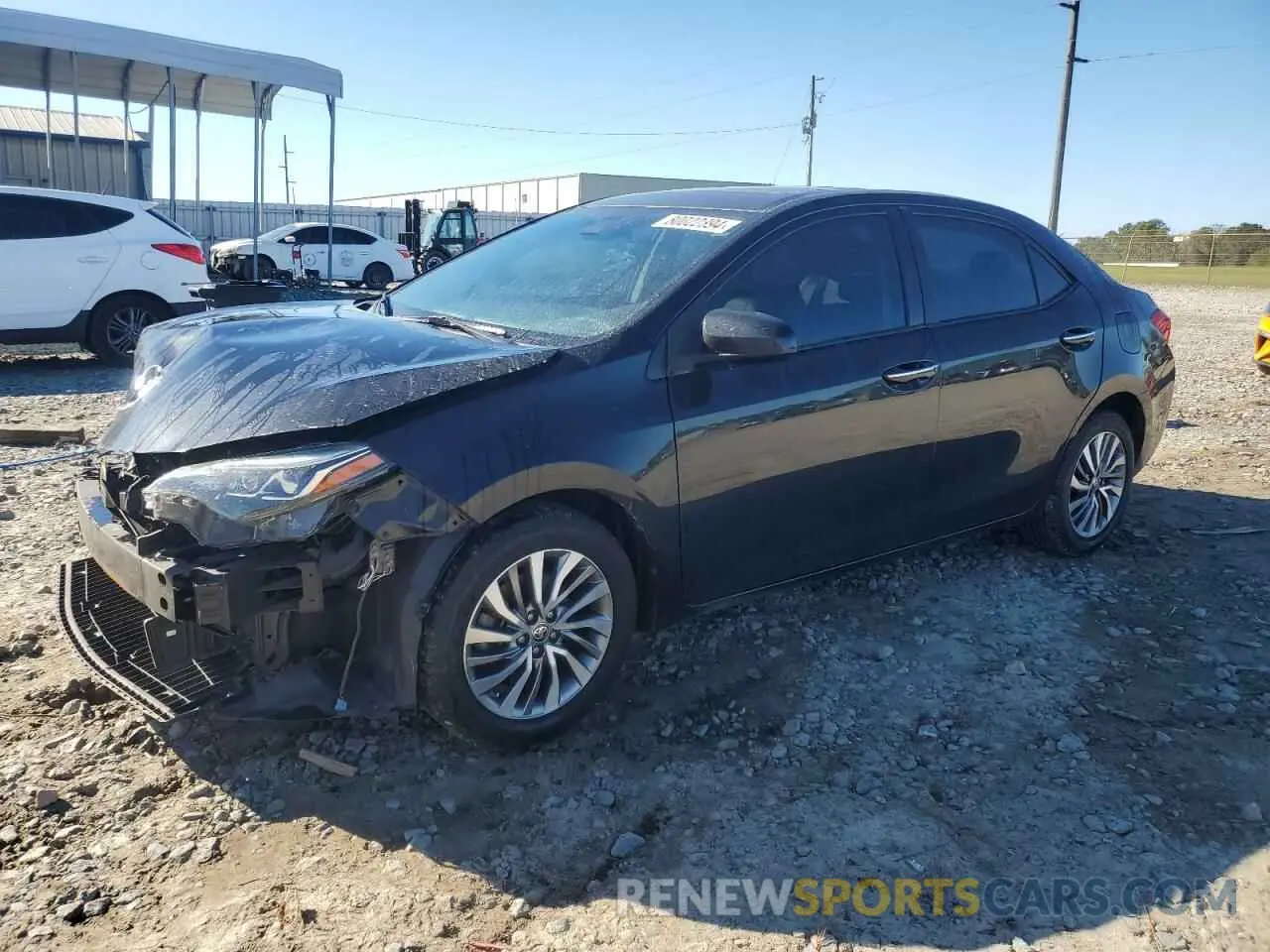 1 Photograph of a damaged car 2T1BURHE9KC211076 TOYOTA COROLLA 2019