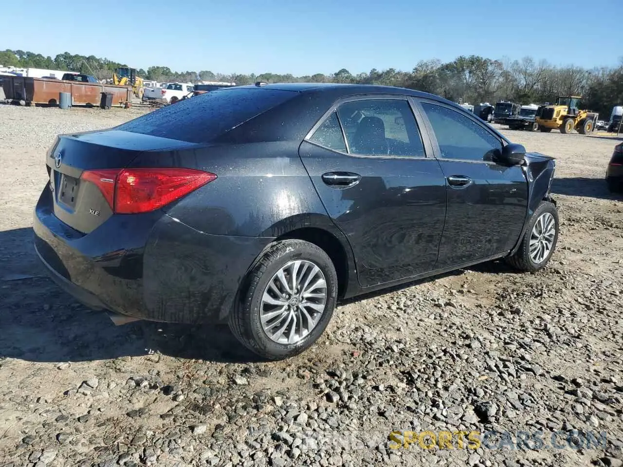 3 Photograph of a damaged car 2T1BURHE9KC211076 TOYOTA COROLLA 2019