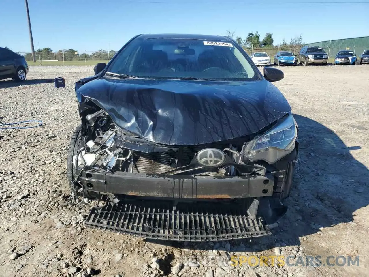 5 Photograph of a damaged car 2T1BURHE9KC211076 TOYOTA COROLLA 2019