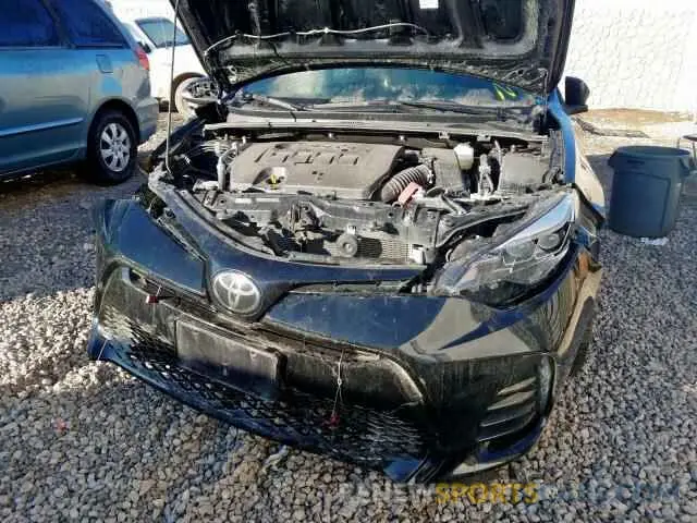 9 Photograph of a damaged car 2T1BURHE9KC211384 TOYOTA COROLLA 2019