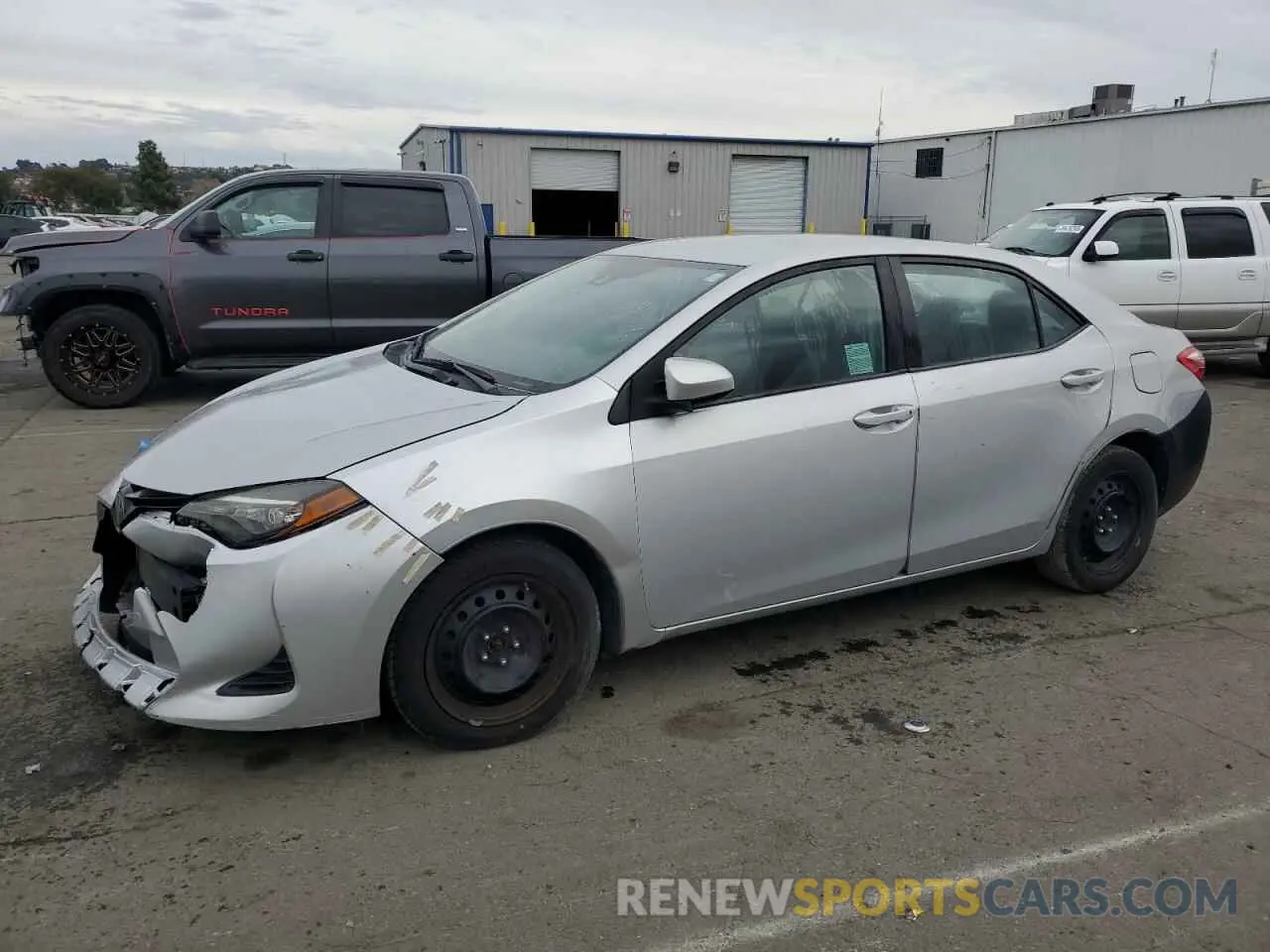 1 Photograph of a damaged car 2T1BURHE9KC213720 TOYOTA COROLLA 2019