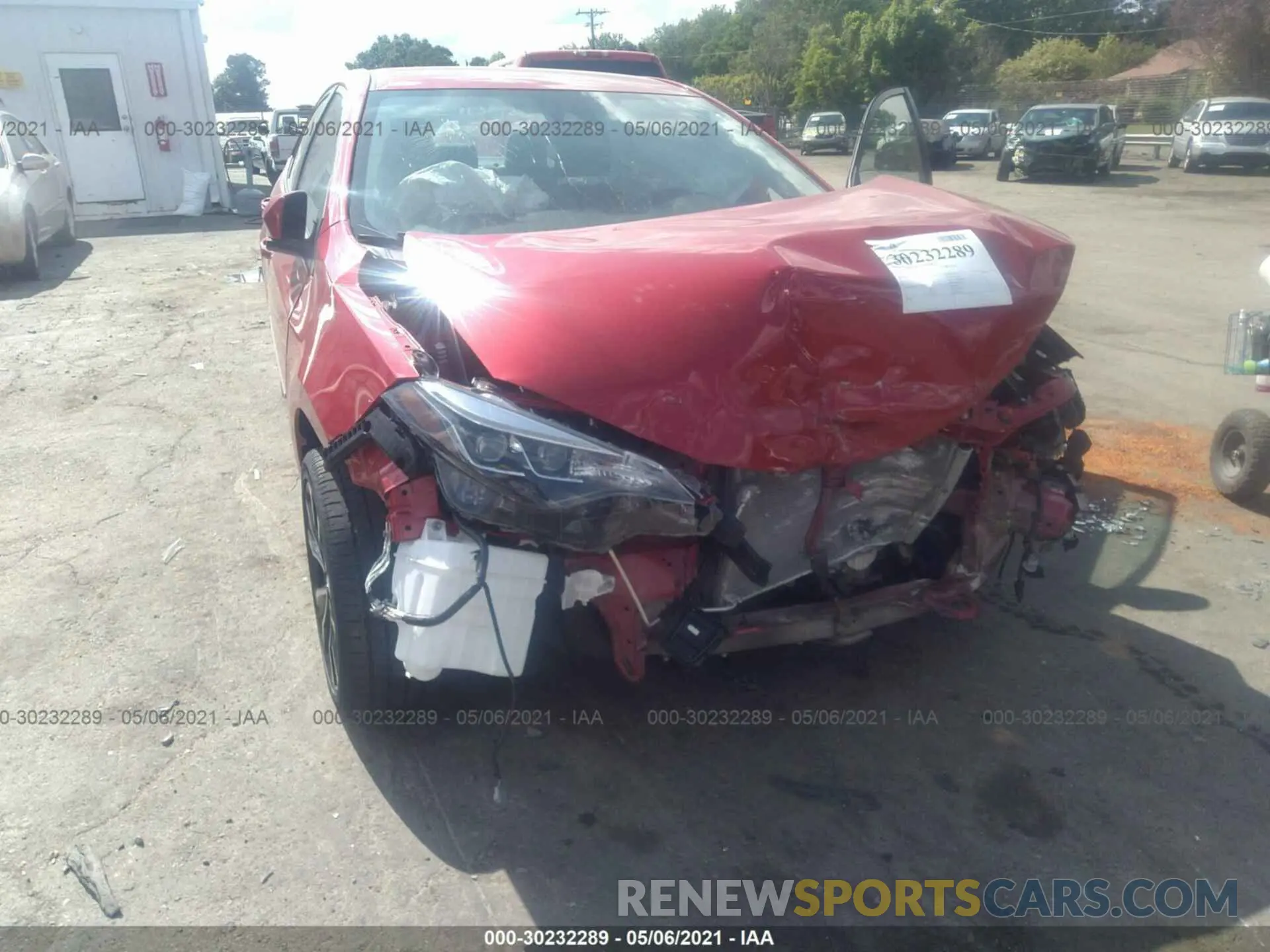6 Photograph of a damaged car 2T1BURHE9KC216200 TOYOTA COROLLA 2019