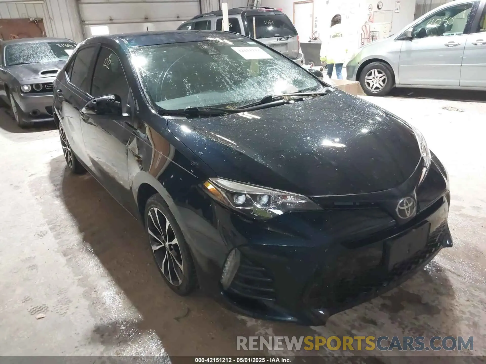 1 Photograph of a damaged car 2T1BURHE9KC217329 TOYOTA COROLLA 2019