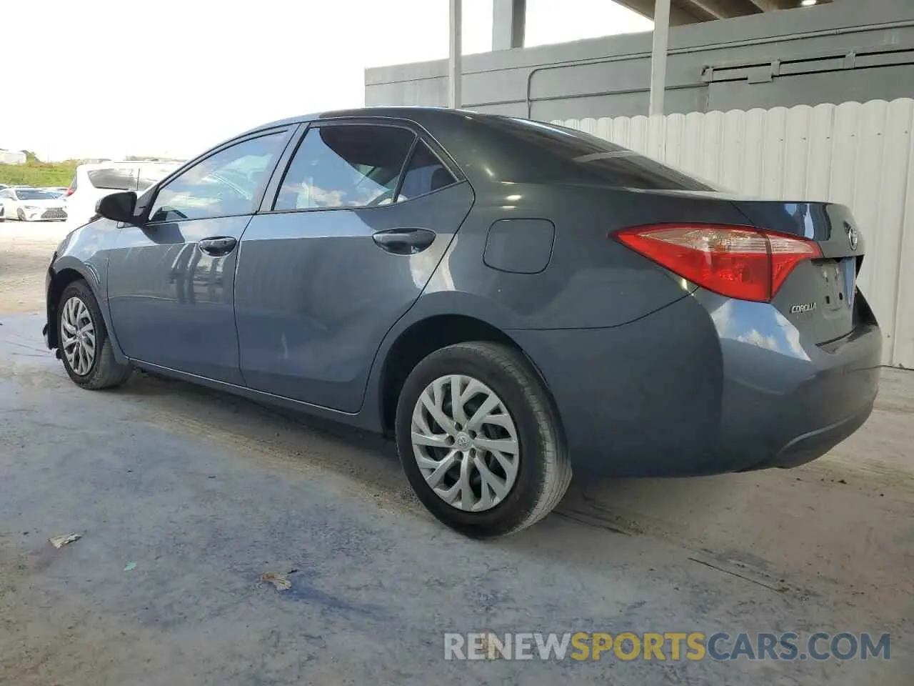 2 Photograph of a damaged car 2T1BURHE9KC217380 TOYOTA COROLLA 2019