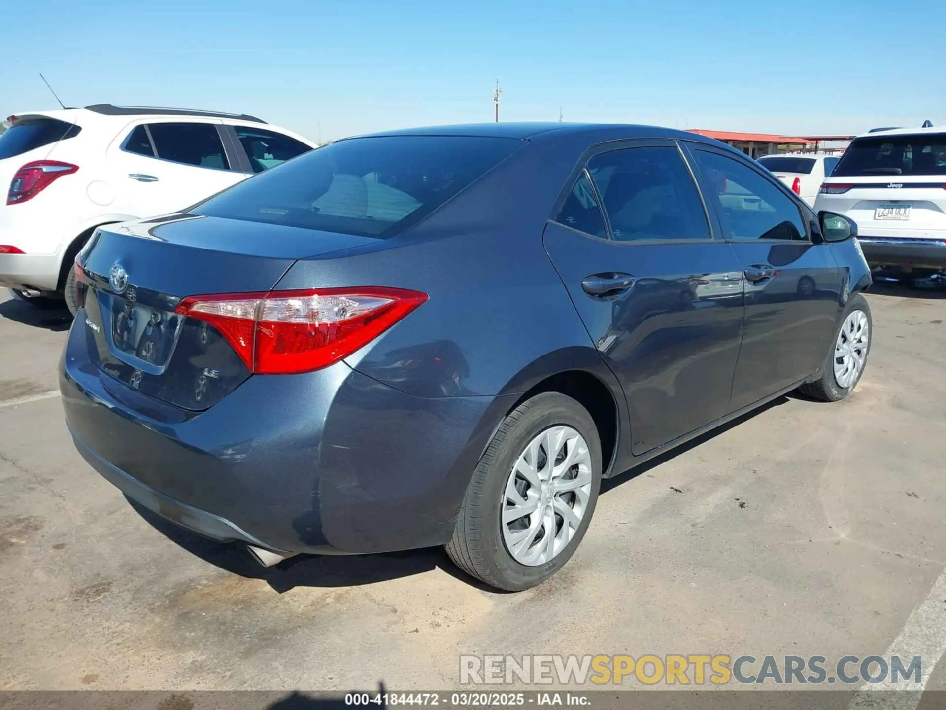 4 Photograph of a damaged car 2T1BURHE9KC217993 TOYOTA COROLLA 2019